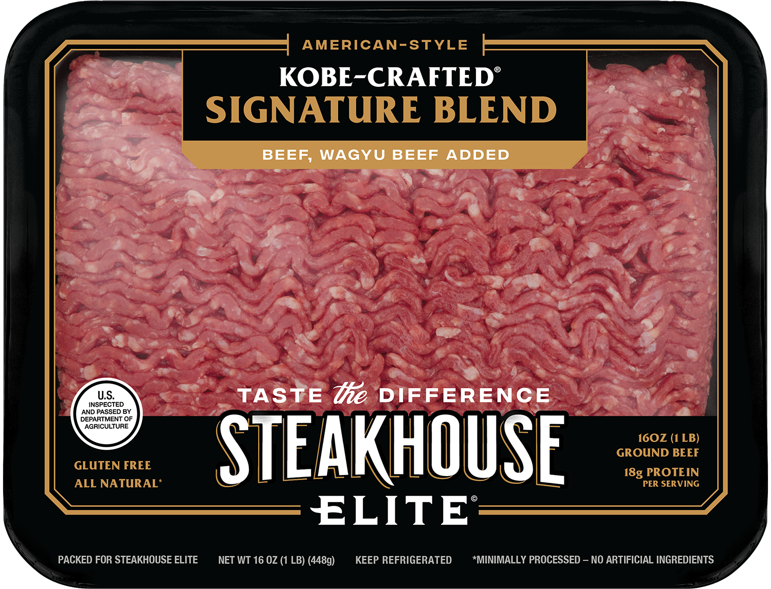 Product: Steakhouse Elite Signature Wagyu Ground Beef Tray
